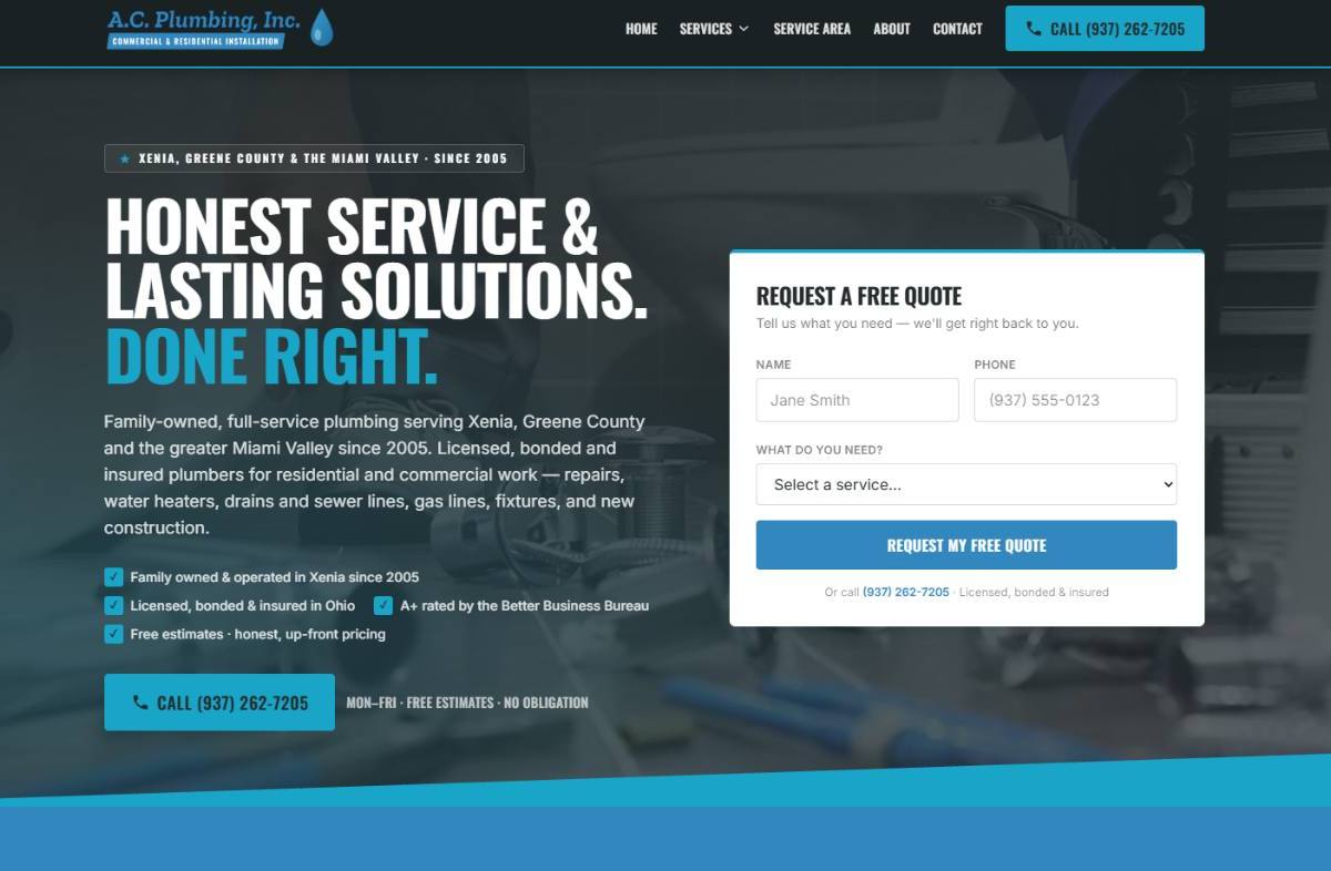 Website Design in Xenia by Relic Web Solutions